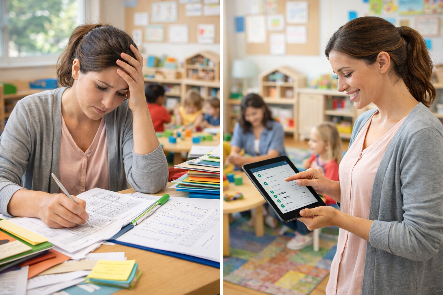 Manual vs Digital Attendance Tracking